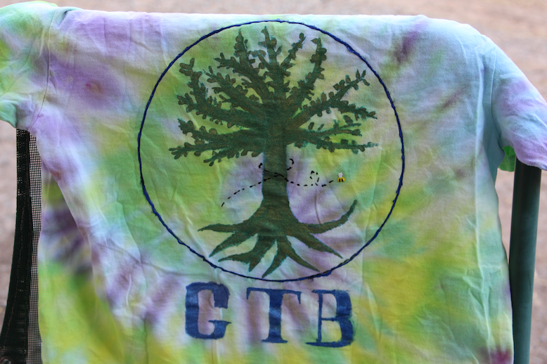 GTB Uniform Tshirt Tie Dye Hand Made