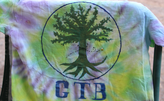 GTB Uniform Tshirt Tie Dye Hand Made